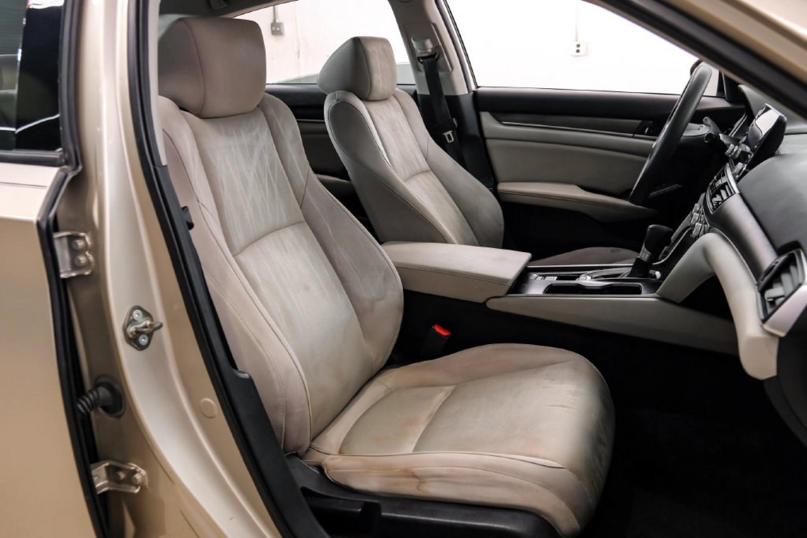 2020 Champagne Frost Pearl Honda Accord LX (1HGCV1F17LA) with an 1.5T I4 DOHC 16V Turbocharged VTEC engine, CVT transmission, located at 15300 Midway Rd., Addison, TX, 75001, (972) 702-0011, 32.958321, -96.838074- Photo#37