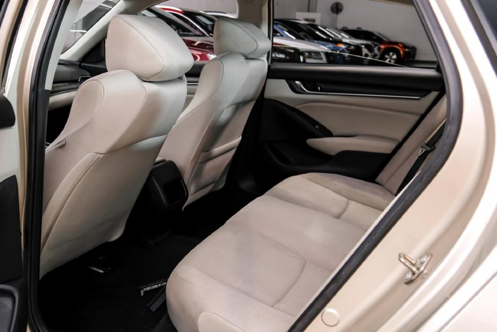 2020 Champagne Frost Pearl Honda Accord LX (1HGCV1F17LA) with an 1.5T I4 DOHC 16V Turbocharged VTEC engine, CVT transmission, located at 15300 Midway Rd., Addison, TX, 75001, (972) 702-0011, 32.958321, -96.838074- Photo#40