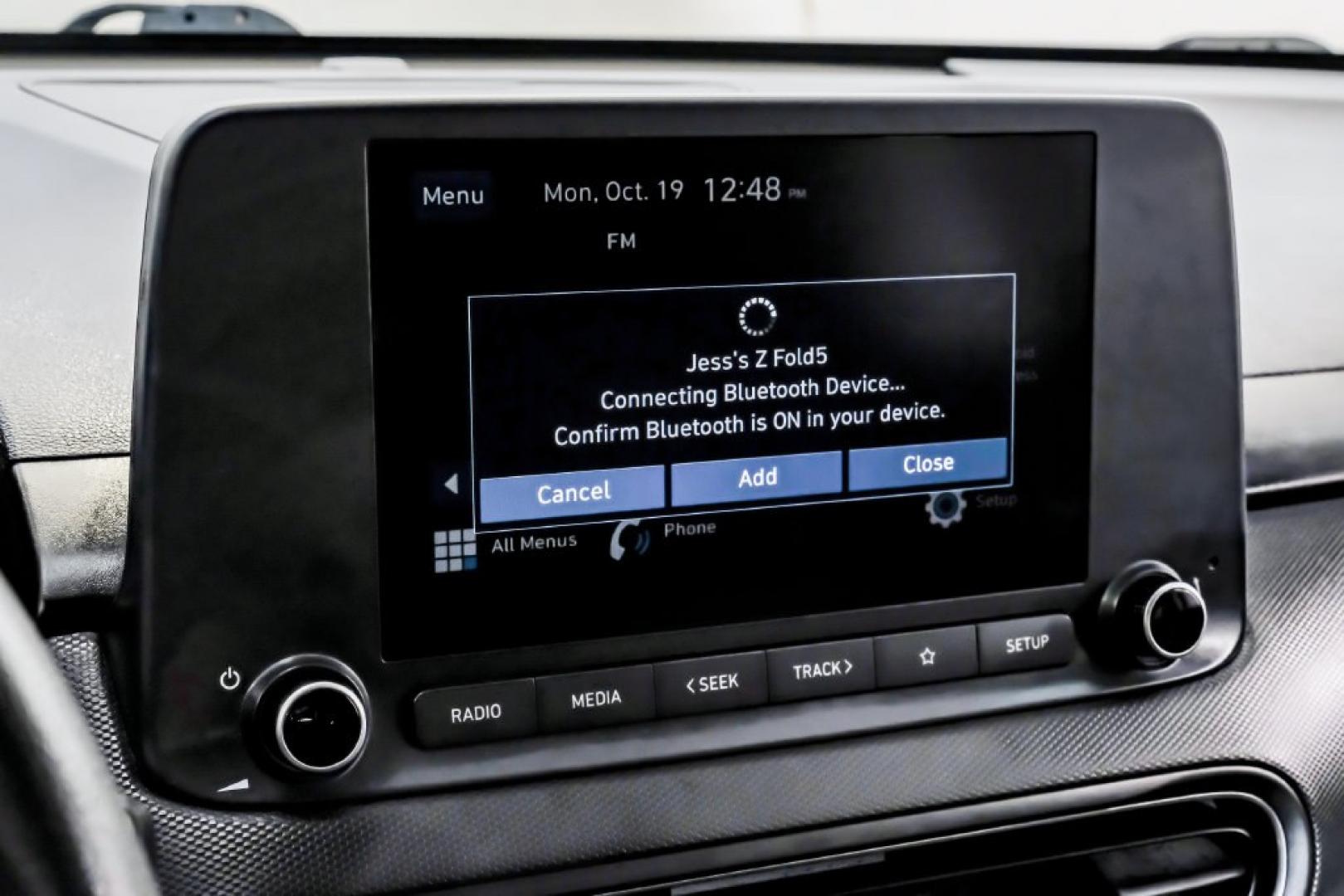 2023 Silver /Black Hyundai Kona SE (KM8K22ABXPU) with an 2.0L I4 DOHC Dual CVVT engine, CVT transmission, located at 15300 Midway Rd., Addison, TX, 75001, (972) 702-0011, 32.958321, -96.838074- Photo#33