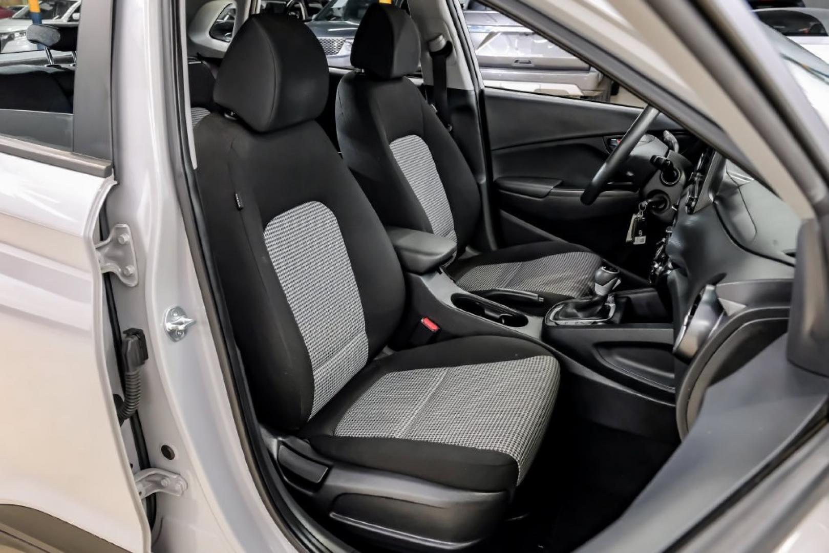 2023 Silver /Black Hyundai Kona SE (KM8K22ABXPU) with an 2.0L I4 DOHC Dual CVVT engine, CVT transmission, located at 15300 Midway Rd., Addison, TX, 75001, (972) 702-0011, 32.958321, -96.838074- Photo#39