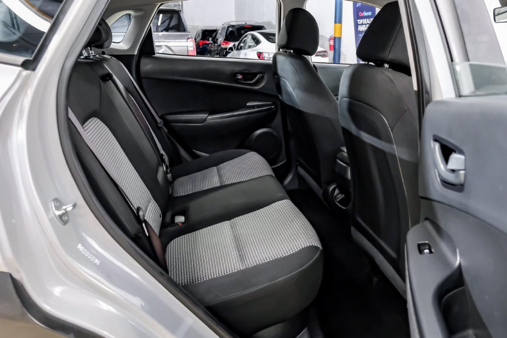 2023 Silver /Black Hyundai Kona SE (KM8K22ABXPU) with an 2.0L I4 DOHC Dual CVVT engine, CVT transmission, located at 15300 Midway Rd., Addison, TX, 75001, (972) 702-0011, 32.958321, -96.838074- Photo#41