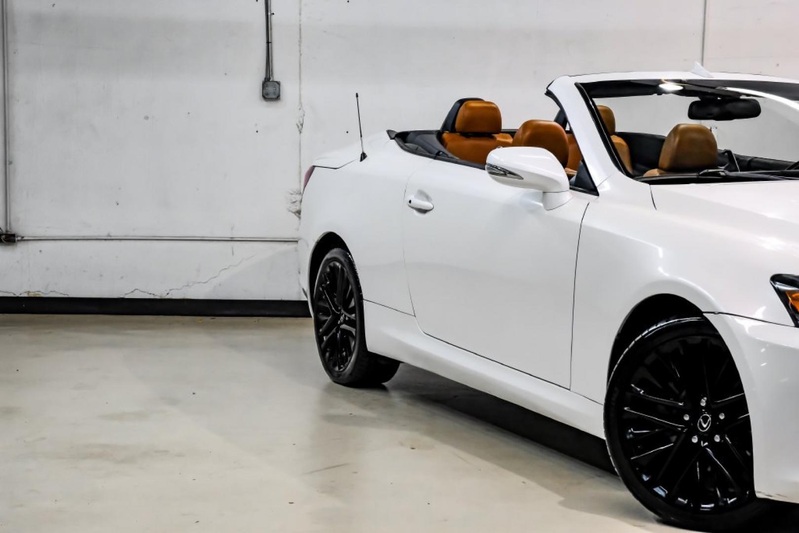 2013 Starfire Pearl /Saddle Lexus IS 250 C (JTHFF2C29D2) with an 2.5L V6 DOHC 24V VVT-i engine, Automatic transmission, located at 15300 Midway Rd., Addison, TX, 75001, (972) 702-0011, 32.958321, -96.838074- Photo#10