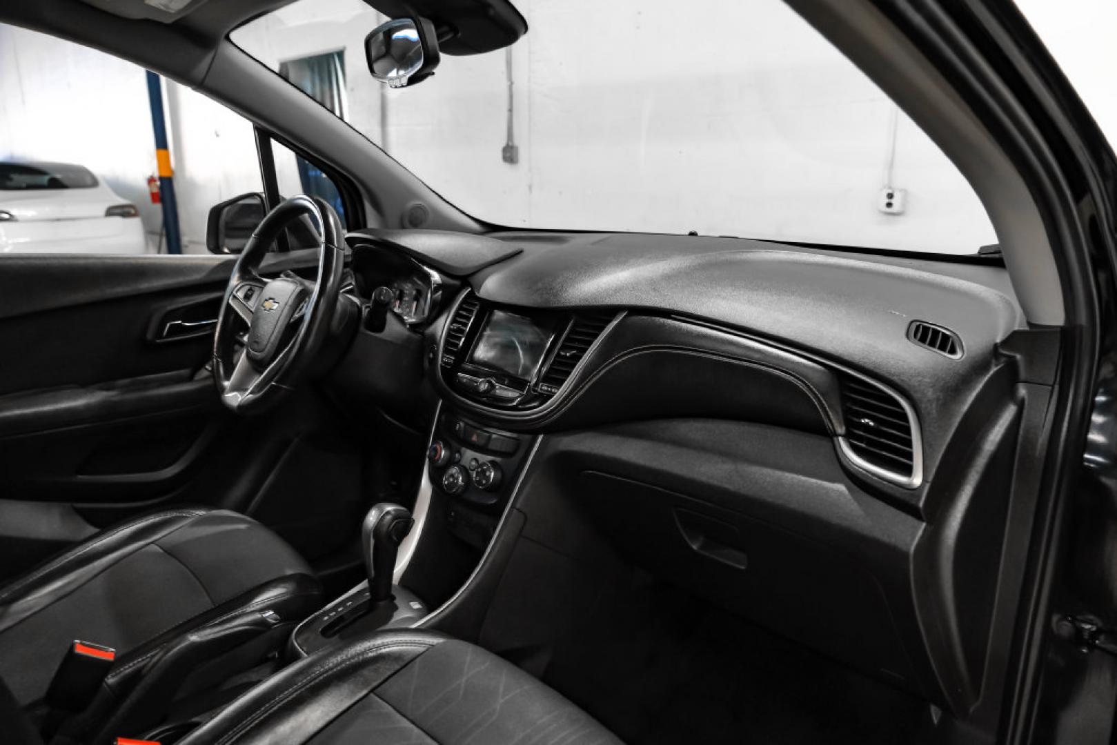 2019 Black Metallic /Jet Black Chevrolet Trax LT (3GNCJLSB1KL) with an ECOTEC 1.4L I4 SMPI DOHC Turbocharged VVT engine, Automatic transmission, located at 15300 Midway Rd., Addison, TX, 75001, (972) 702-0011, 32.958321, -96.838074- Photo#11