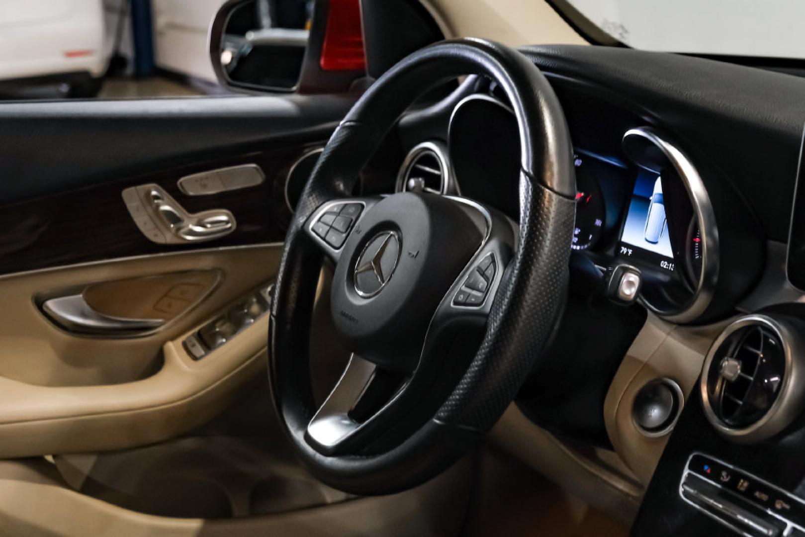 2019 designo Cardinal Red Metallic /Silk Beige Mercedes-Benz GLC GLC 300 (WDC0G4JB0KF) with an I4 engine, Automatic transmission, located at 15300 Midway Rd., Addison, TX, 75001, (972) 702-0011, 32.958321, -96.838074- Photo#13