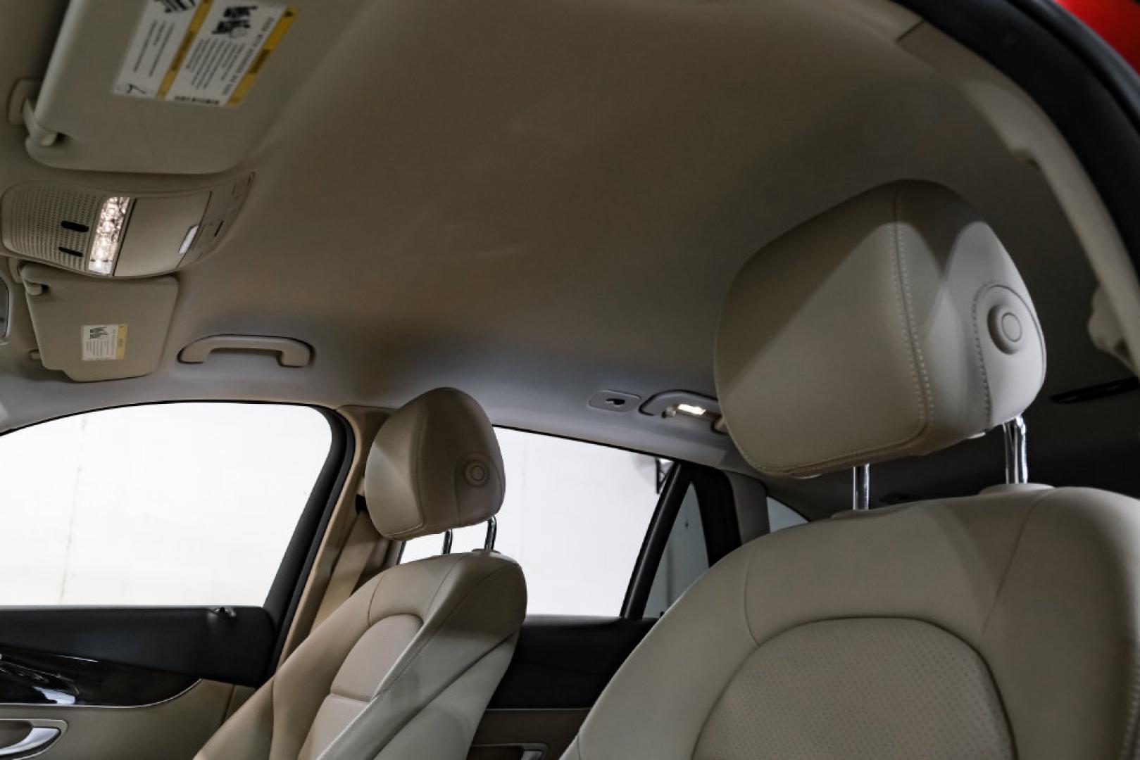 2019 designo Cardinal Red Metallic /Silk Beige Mercedes-Benz GLC GLC 300 (WDC0G4JB0KF) with an I4 engine, Automatic transmission, located at 15300 Midway Rd., Addison, TX, 75001, (972) 702-0011, 32.958321, -96.838074- Photo#27