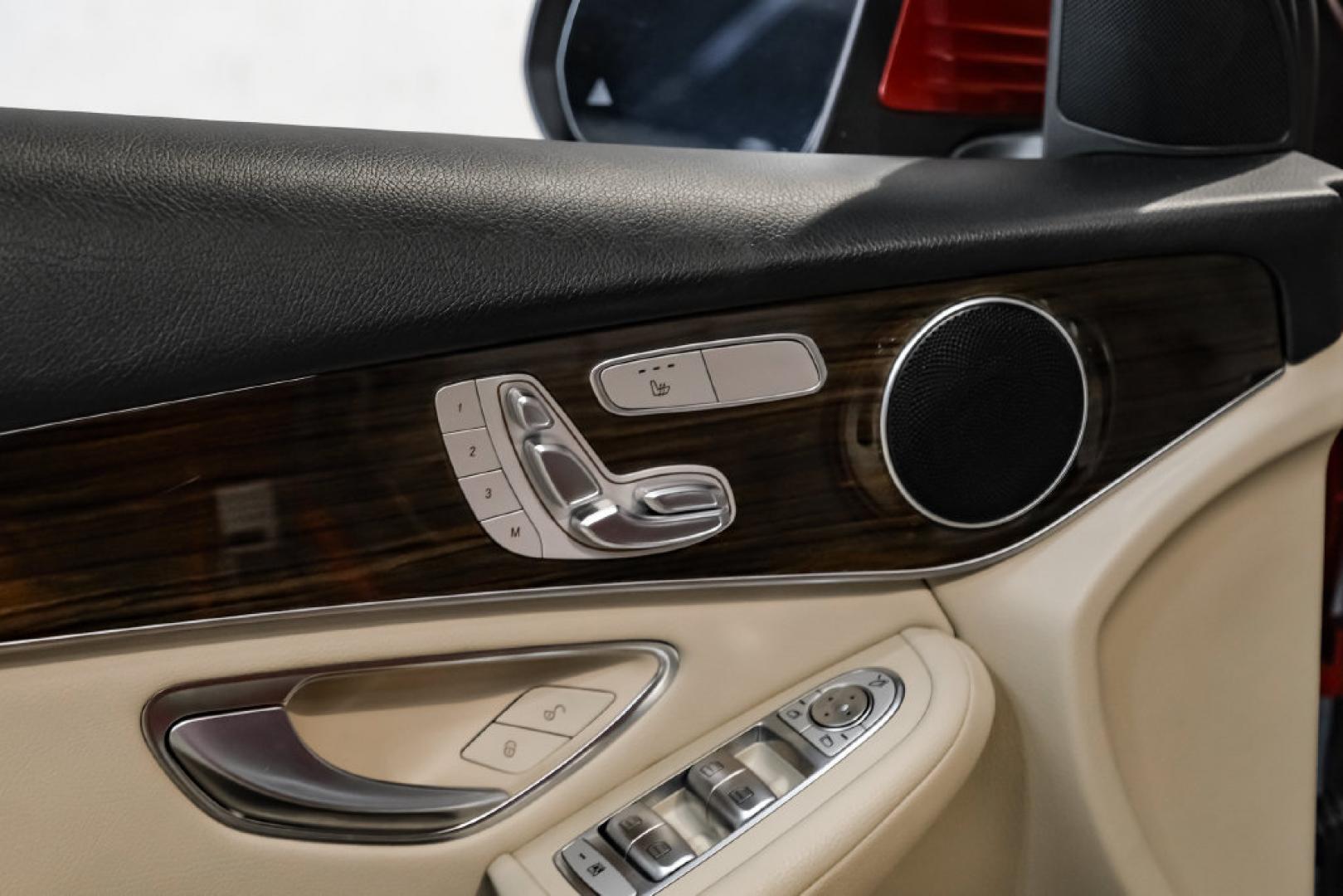 2019 designo Cardinal Red Metallic /Silk Beige Mercedes-Benz GLC GLC 300 (WDC0G4JB0KF) with an I4 engine, Automatic transmission, located at 15300 Midway Rd., Addison, TX, 75001, (972) 702-0011, 32.958321, -96.838074- Photo#36
