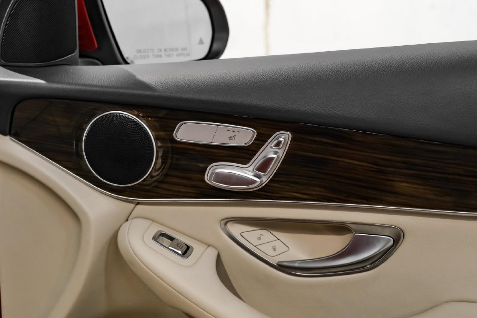 2019 designo Cardinal Red Metallic /Silk Beige Mercedes-Benz GLC GLC 300 (WDC0G4JB0KF) with an I4 engine, Automatic transmission, located at 15300 Midway Rd., Addison, TX, 75001, (972) 702-0011, 32.958321, -96.838074- Photo#38