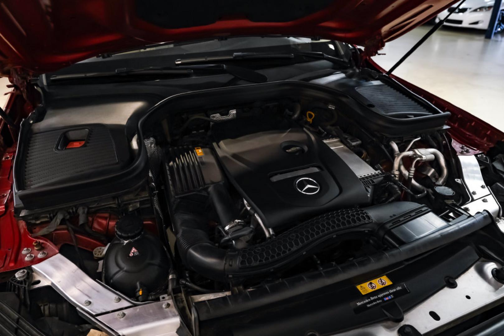 2019 designo Cardinal Red Metallic /Silk Beige Mercedes-Benz GLC GLC 300 (WDC0G4JB0KF) with an I4 engine, Automatic transmission, located at 15300 Midway Rd., Addison, TX, 75001, (972) 702-0011, 32.958321, -96.838074- Photo#46
