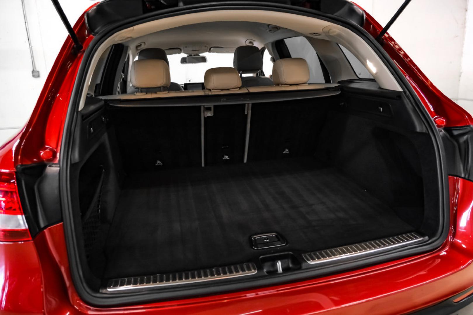 2019 designo Cardinal Red Metallic /Silk Beige Mercedes-Benz GLC GLC 300 (WDC0G4JB0KF) with an I4 engine, Automatic transmission, located at 15300 Midway Rd., Addison, TX, 75001, (972) 702-0011, 32.958321, -96.838074- Photo#48