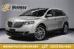 2014 Ingot Silver /Charcoal W/Black Piping Lincoln MKX Base (2LMDJ6JK4EB) with an 3.7L V6 Ti-VCT 24V engine, Automatic transmission, located at 15300 Midway Rd., Addison, TX, 75001, (972) 702-0011, 32.958321, -96.838074- Photo#0