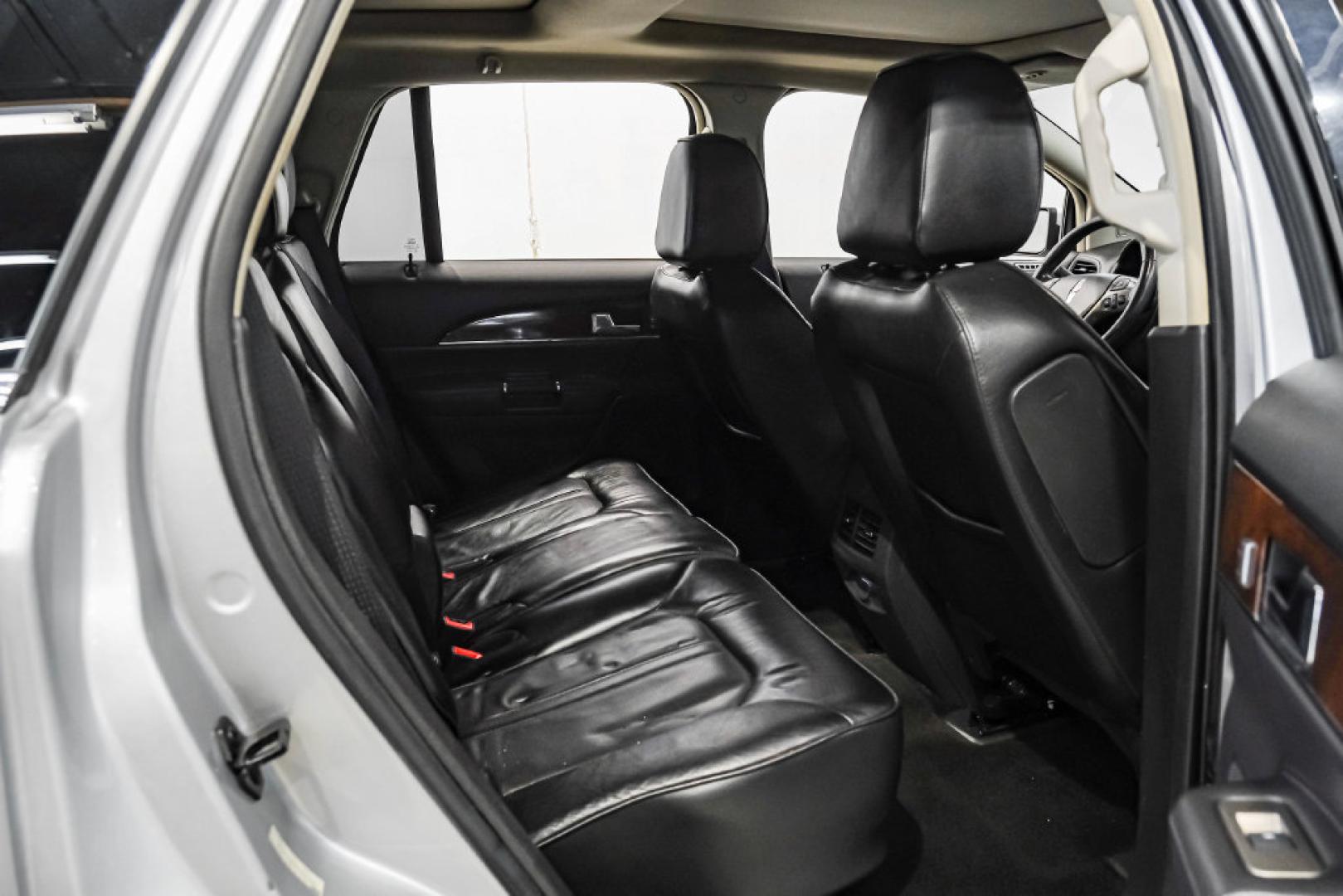 2014 Ingot Silver /Charcoal W/Black Piping Lincoln MKX Base (2LMDJ6JK4EB) with an 3.7L V6 Ti-VCT 24V engine, Automatic transmission, located at 15300 Midway Rd., Addison, TX, 75001, (972) 702-0011, 32.958321, -96.838074- Photo#35