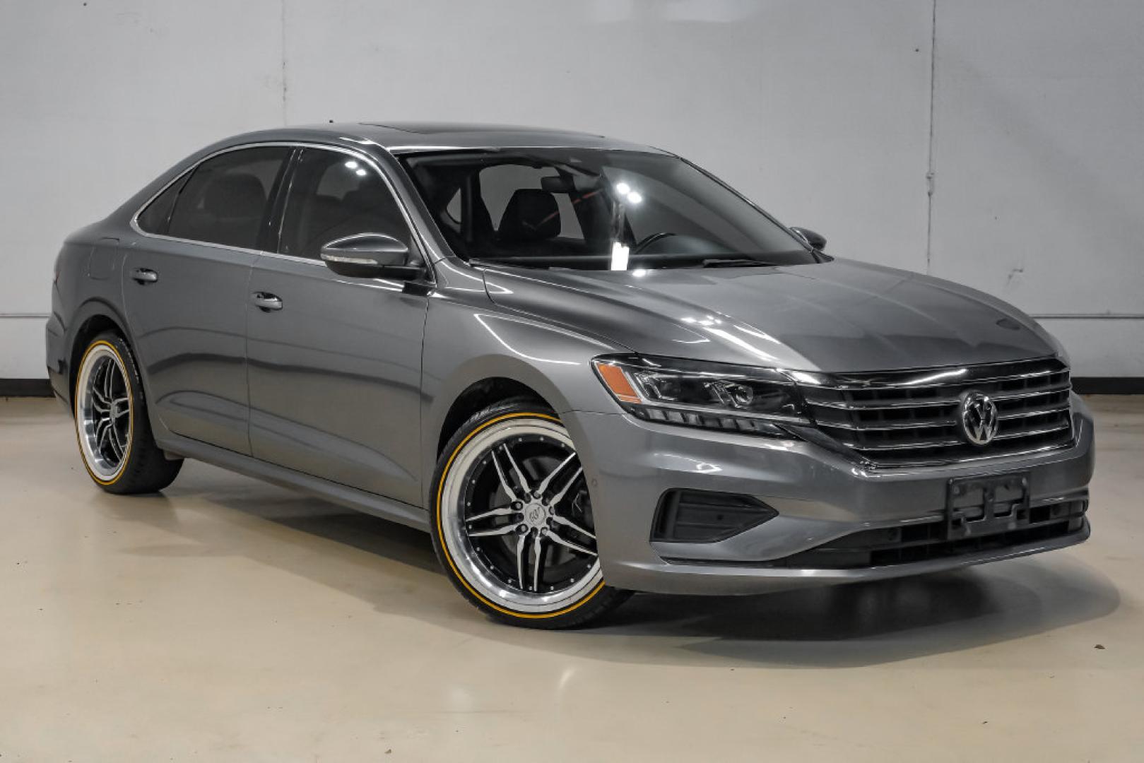 2020 Reflex Silver Metallic /Titan Black Volkswagen Passat 2.0T SEL (1VWCA7A31LC) with an 2.0L I4 TSI Turbocharged engine, Automatic transmission, located at 15300 Midway Rd., Addison, TX, 75001, (972) 702-0011, 32.958321, -96.838074- Photo#8