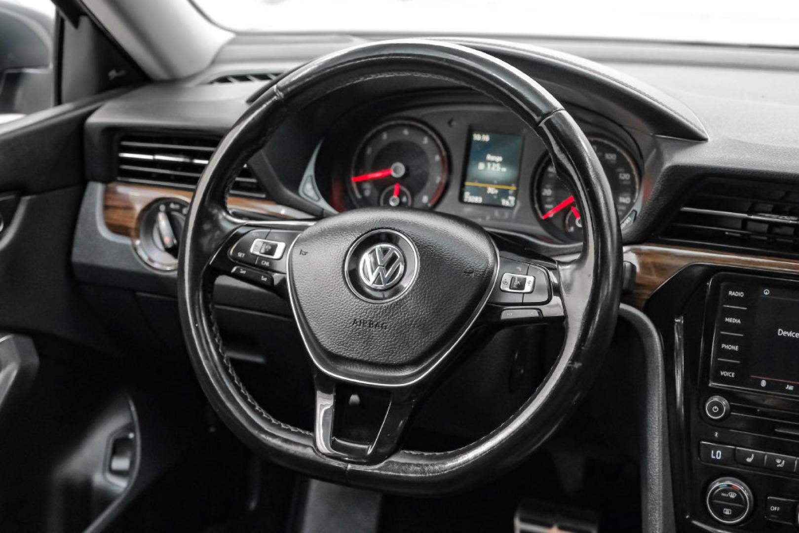2020 Reflex Silver Metallic /Titan Black Volkswagen Passat 2.0T SEL (1VWCA7A31LC) with an 2.0L I4 TSI Turbocharged engine, Automatic transmission, located at 15300 Midway Rd., Addison, TX, 75001, (972) 702-0011, 32.958321, -96.838074- Photo#22