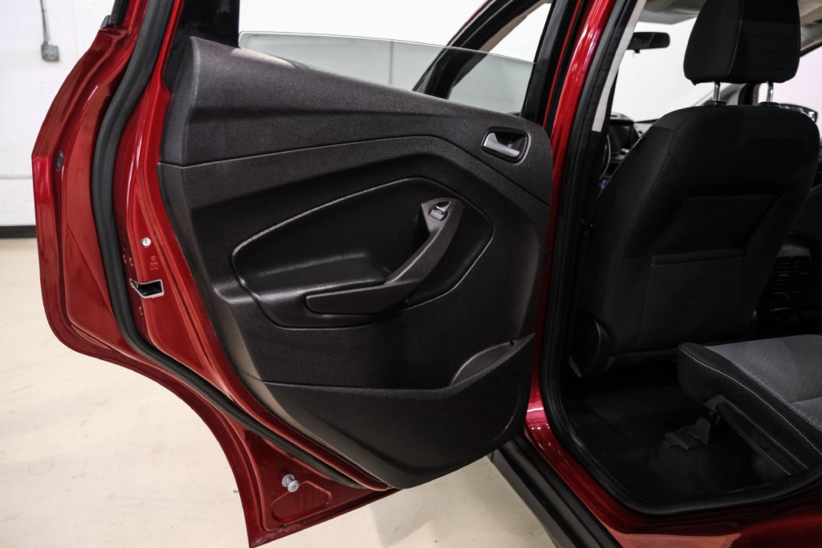 2017 Ruby Red Metallic /Black Ford C-Max Hybrid SE (1FADP5AU1HL) with an I4 Hybrid engine, CVT transmission, located at 15300 Midway Rd., Addison, TX, 75001, (972) 702-0011, 32.958321, -96.838074- Photo#39