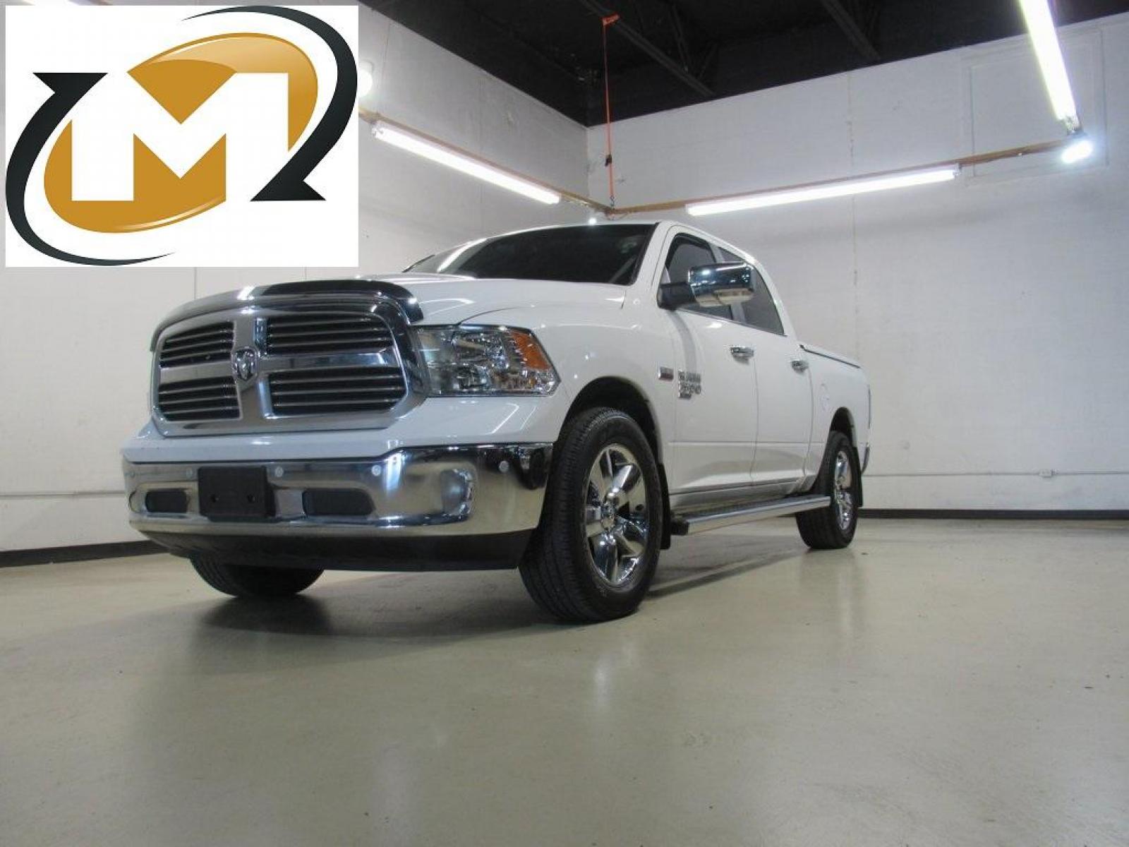 2019 Bright White Clearcoat /Diesel Gray/Black Ram 1500 Classic Lone Star (1C6RR6LT2KS) with an HEMI 5.7L V8 Multi Displacement VVT engine, Automatic transmission, located at 15300 Midway Rd., Addison, TX, 75001, (972) 702-0011, 32.958321, -96.838074 - Photo #0