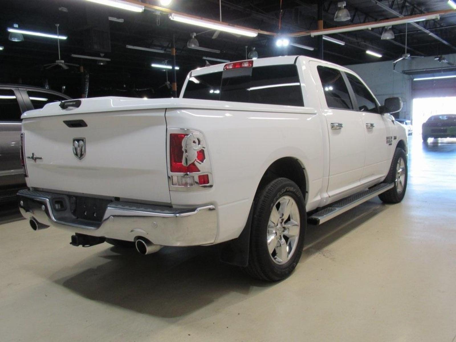 2019 Bright White Clearcoat /Diesel Gray/Black Ram 1500 Classic Lone Star (1C6RR6LT2KS) with an HEMI 5.7L V8 Multi Displacement VVT engine, Automatic transmission, located at 15300 Midway Rd., Addison, TX, 75001, (972) 702-0011, 32.958321, -96.838074 - Photo #2