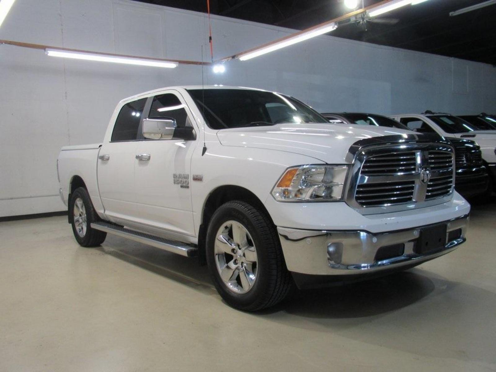 2019 Bright White Clearcoat /Diesel Gray/Black Ram 1500 Classic Lone Star (1C6RR6LT2KS) with an HEMI 5.7L V8 Multi Displacement VVT engine, Automatic transmission, located at 15300 Midway Rd., Addison, 75001, (972) 702-0011, 32.958321, -96.838074 - HOME OF THE NO HAGGLE PRICE - WHOLESALE PRICES TO THE PUBLIC!! 1500 Classic Lone Star, 4D Crew Cab, HEMI 5.7L V8 Multi Displacement VVT, 8-Speed Automatic, RWD, Bright White Clearcoat, Diesel Gray/Black Cloth. Odometer is 29987 miles below market average!<br><br>Bright White Clearcoat 2019 Ram 1500 - Photo #3