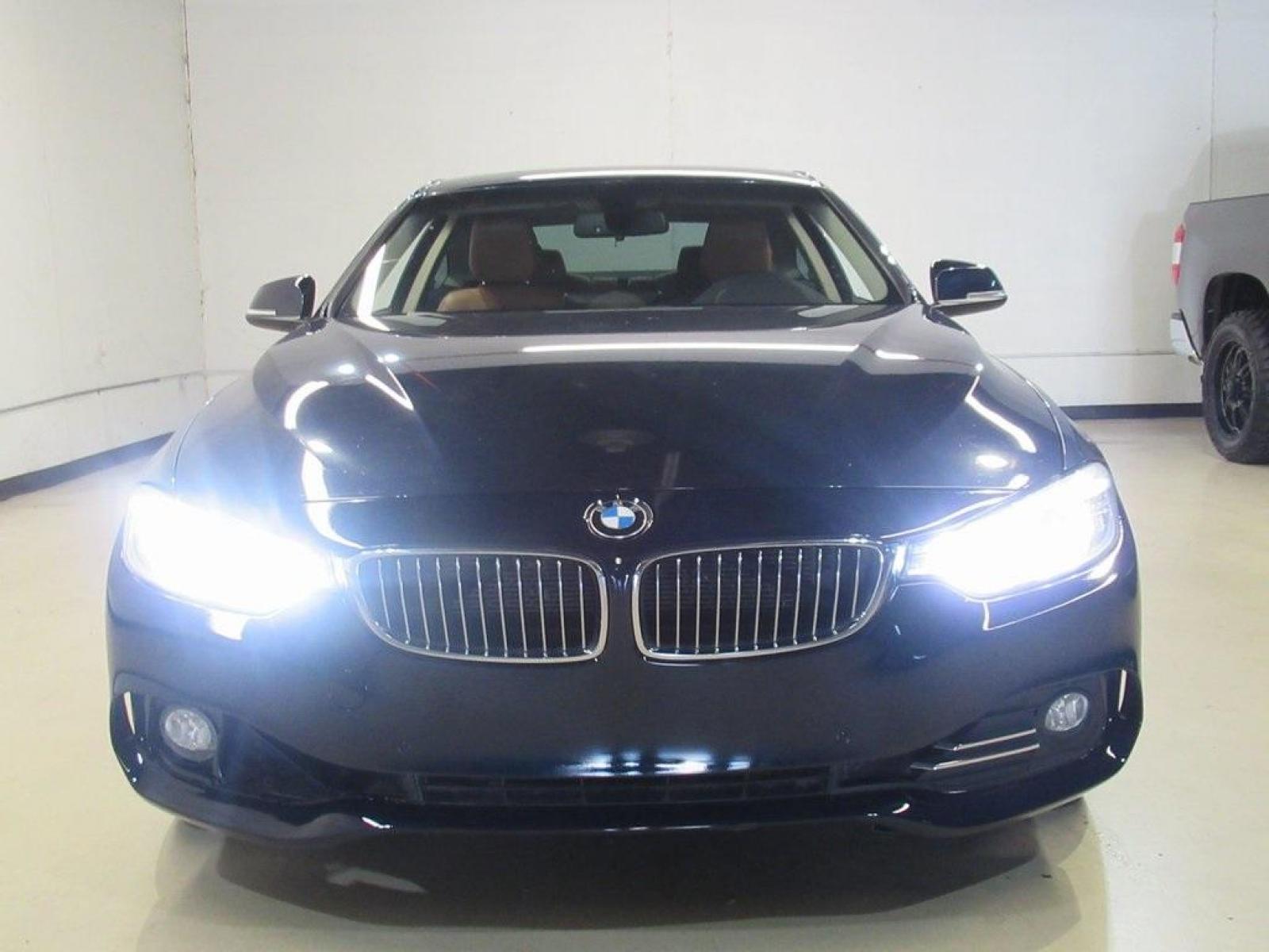 2014 Imperial Blue Metallic /Saddle Brown/Excl. Stitch BMW 4 Series 428i (WBA3N7C50EF) with an 2.0L 4-Cylinder DOHC 16V Turbocharged engine, Automatic transmission, located at 15300 Midway Rd., Addison, 75001, (972) 702-0011, 32.958321, -96.838074 - HOME OF THE NO HAGGLE PRICE - WHOLESALE PRICES TO THE PUBLIC!! 428i, 2D Coupe, 2.0L 4-Cylinder DOHC 16V Turbocharged, 8-Speed Automatic, RWD, Imperial Blue Metallic, Saddle Brown/Excl. Stitch Leather.<br><br>Imperial Blue Metallic 2014 BMW 4 Series 428i<br><br>Recent Arrival! 23/35 City/Highway MPG< - Photo #4