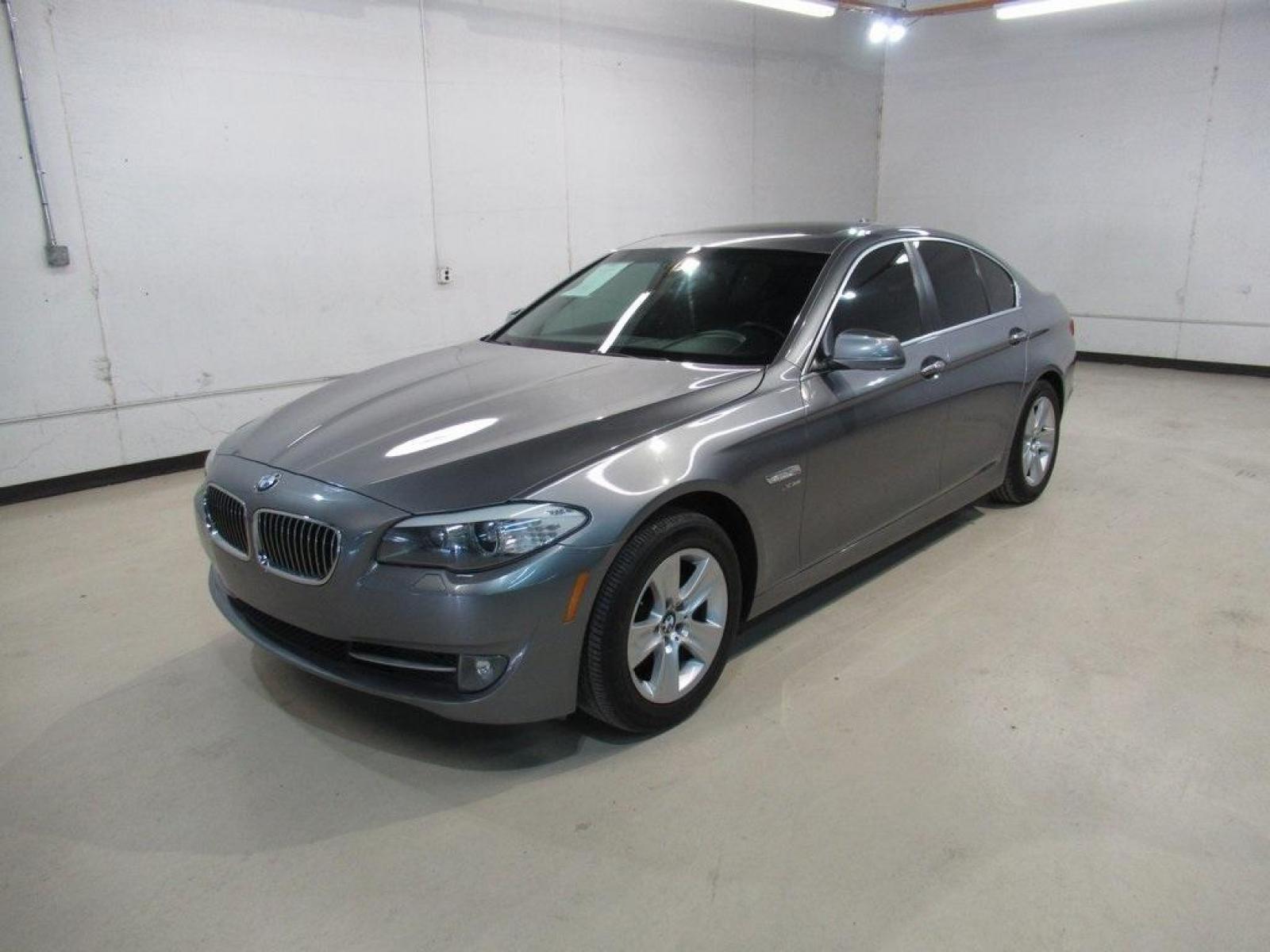 2012 Space Gray Metallic /Black BMW 5 Series 528i xDrive (WBAXH5C59CD) with an 2.0L I4 engine, Automatic transmission, located at 15300 Midway Rd., Addison, 75001, (972) 702-0011, 32.958321, -96.838074 - HOME OF THE NO HAGGLE PRICE - WHOLESALE PRICES TO THE PUBLIC!! 528i xDrive, 4D Sedan, 2.0L I4, 8-Speed Automatic, AWD, Space Gray Metallic, Black Leather.<br><br>Space Gray Metallic 2012 BMW 5 Series 528i xDrive<br><br>22/32 City/Highway MPG<br><br>Awards:<br> * Ward's 10 Best Engines * 2012 KBB. - Photo #3