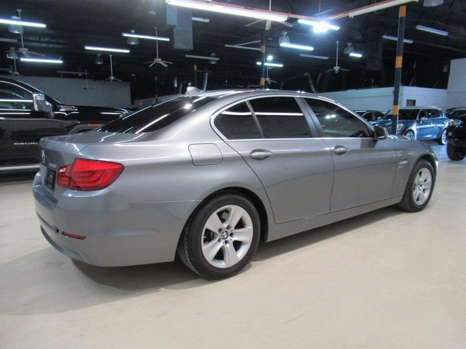 2012 Space Gray Metallic /Black BMW 5 Series 528i xDrive (WBAXH5C59CD) with an 2.0L I4 engine, Automatic transmission, located at 15300 Midway Rd., Addison, 75001, (972) 702-0011, 32.958321, -96.838074 - HOME OF THE NO HAGGLE PRICE - WHOLESALE PRICES TO THE PUBLIC!! 528i xDrive, 4D Sedan, 2.0L I4, 8-Speed Automatic, AWD, Space Gray Metallic, Black Leather.<br><br>Space Gray Metallic 2012 BMW 5 Series 528i xDrive<br><br>22/32 City/Highway MPG<br><br>Awards:<br> * Ward's 10 Best Engines * 2012 KBB. - Photo #4