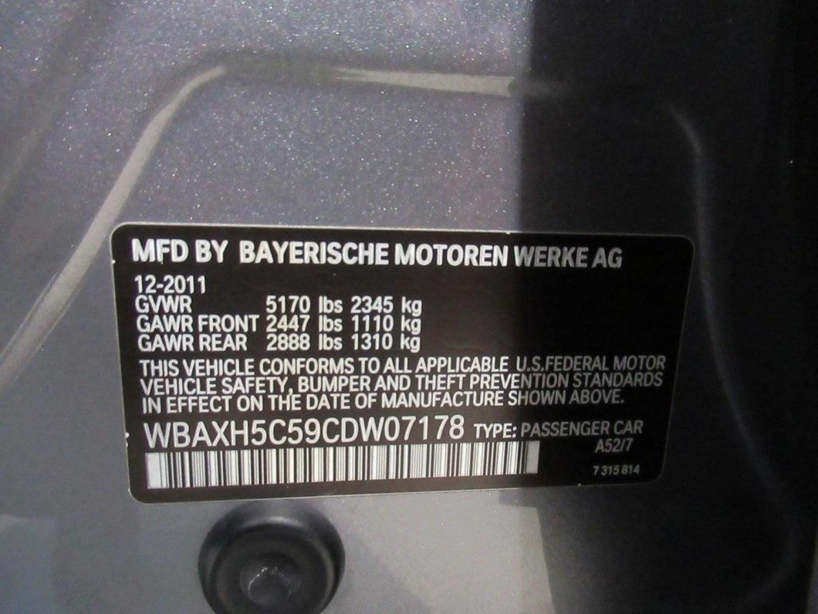 2012 Space Gray Metallic /Black BMW 5 Series 528i xDrive (WBAXH5C59CD) with an 2.0L I4 engine, Automatic transmission, located at 15300 Midway Rd., Addison, 75001, (972) 702-0011, 32.958321, -96.838074 - HOME OF THE NO HAGGLE PRICE - WHOLESALE PRICES TO THE PUBLIC!! 528i xDrive, 4D Sedan, 2.0L I4, 8-Speed Automatic, AWD, Space Gray Metallic, Black Leather.<br><br>Space Gray Metallic 2012 BMW 5 Series 528i xDrive<br><br>22/32 City/Highway MPG<br><br>Awards:<br> * Ward's 10 Best Engines * 2012 KBB. - Photo #33