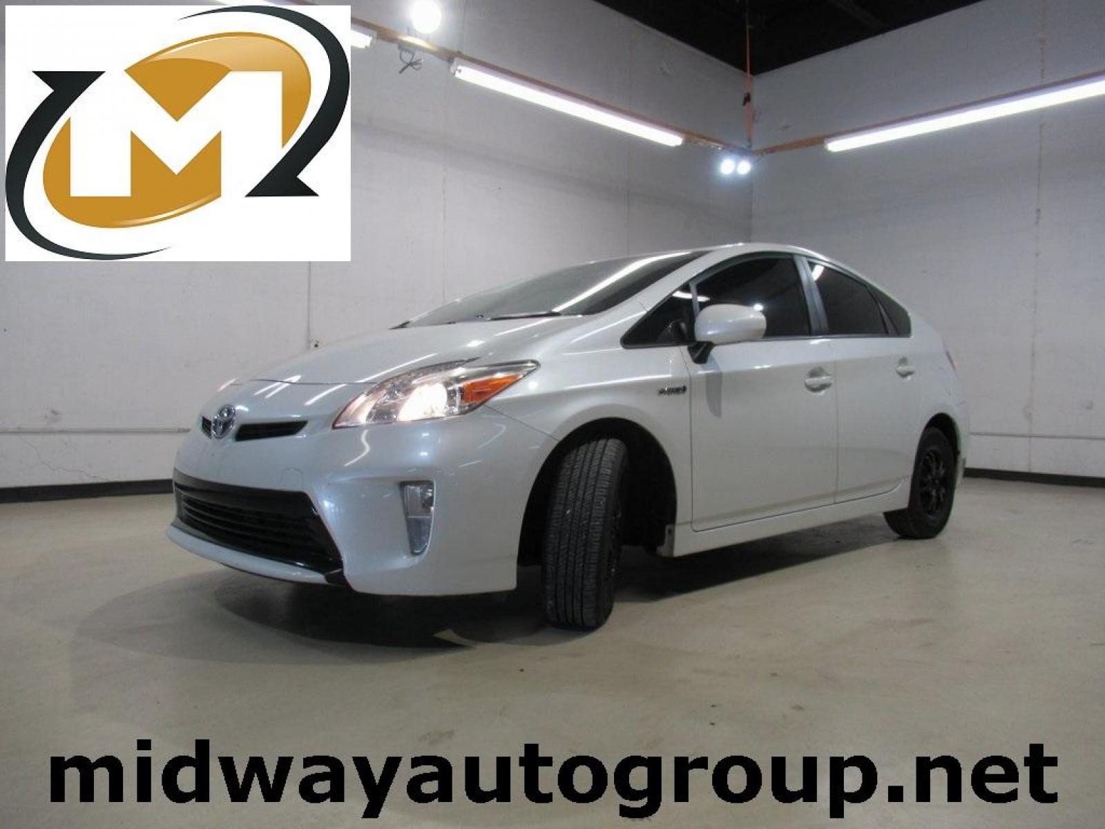 2015 Super White /Misty Gray Toyota Prius Two (JTDKN3DU7F0) with an 1.8L 4-Cylinder DOHC 16V VVT-i engine, CVT transmission, located at 15300 Midway Rd., Addison, 75001, (972) 702-0011, 32.958321, -96.838074 - HOME OF THE NO HAGGLE PRICE - WHOLESALE PRICES TO THE PUBLIC!! Prius Two, 5D Hatchback, 1.8L 4-Cylinder DOHC 16V VVT-i, CVT, FWD, Cloth. Priced below KBB Fair Purchase Price!<br><br>2015 Toyota Prius Two<br><br>Recent Arrival! 51/48 City/Highway MPG<br><br>Awards:<br> * 2015 KBB.com Best Buy Awards - Photo #0
