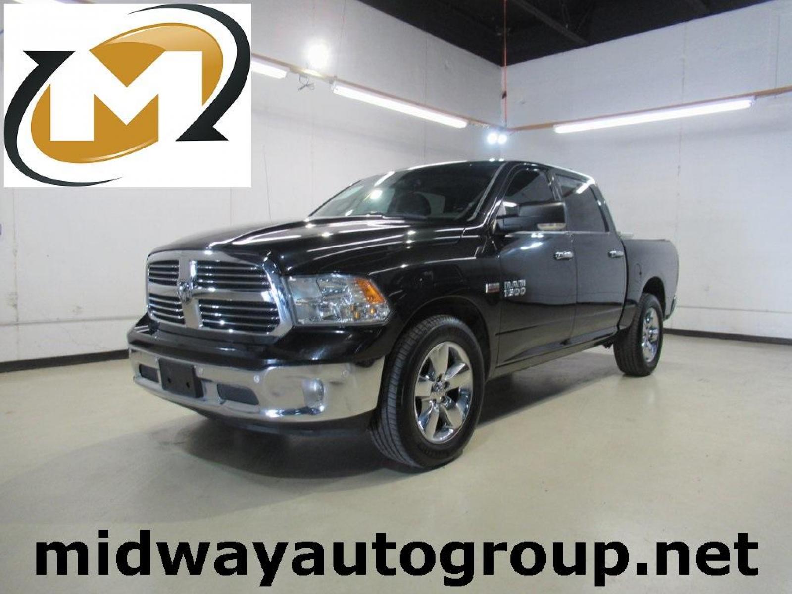2016 Brilliant Black Crystal Pearlcoat /Diesel Gray/Black Ram 1500 Lone Star (1C6RR6LTXGS) with an HEMI 5.7L V8 Multi Displacement VVT engine, Automatic transmission, located at 15300 Midway Rd., Addison, 75001, (972) 702-0011, 32.958321, -96.838074 - HOME OF THE NO HAGGLE PRICE - WHOLESALE PRICES TO THE PUBLIC!! Bluetooth, Hands Free Connectivity, Navigation, Backup Camera, 1500 Lone Star, 4D Crew Cab, HEMI 5.7L V8 Multi Displacement VVT, 8-Speed Automatic, RWD, Brilliant Black Crystal Pearlcoat, Diesel Gray/Black Cloth.<br><br>Brilliant Black C - Photo #0