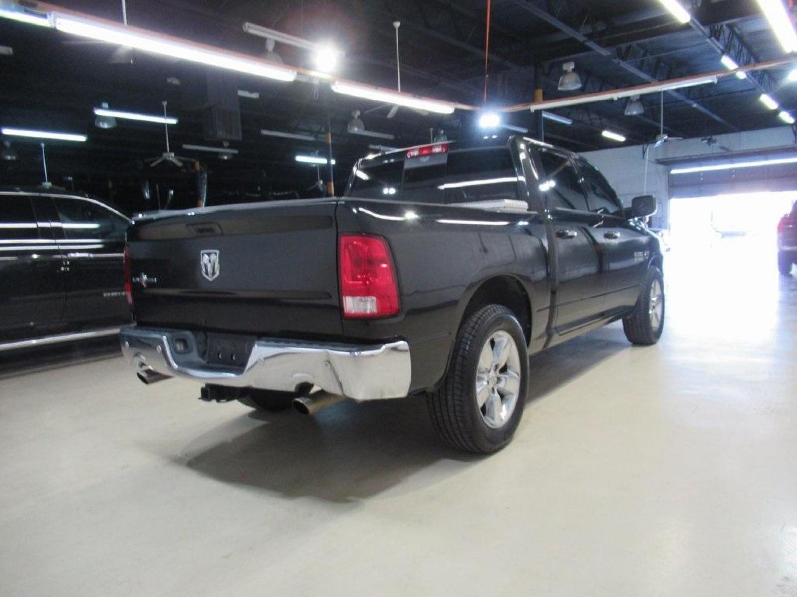 2016 Brilliant Black Crystal Pearlcoat /Diesel Gray/Black Ram 1500 Lone Star (1C6RR6LTXGS) with an HEMI 5.7L V8 Multi Displacement VVT engine, Automatic transmission, located at 15300 Midway Rd., Addison, 75001, (972) 702-0011, 32.958321, -96.838074 - HOME OF THE NO HAGGLE PRICE - WHOLESALE PRICES TO THE PUBLIC!! Bluetooth, Hands Free Connectivity, Navigation, Backup Camera, 1500 Lone Star, 4D Crew Cab, HEMI 5.7L V8 Multi Displacement VVT, 8-Speed Automatic, RWD, Brilliant Black Crystal Pearlcoat, Diesel Gray/Black Cloth.<br><br>Brilliant Black C - Photo #2