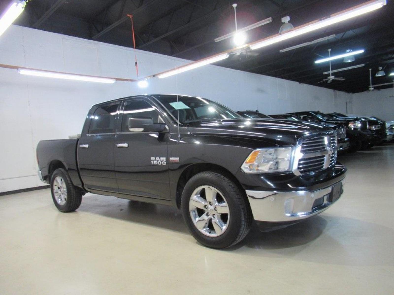 2016 Brilliant Black Crystal Pearlcoat /Diesel Gray/Black Ram 1500 Lone Star (1C6RR6LTXGS) with an HEMI 5.7L V8 Multi Displacement VVT engine, Automatic transmission, located at 15300 Midway Rd., Addison, 75001, (972) 702-0011, 32.958321, -96.838074 - HOME OF THE NO HAGGLE PRICE - WHOLESALE PRICES TO THE PUBLIC!! Bluetooth, Hands Free Connectivity, Navigation, Backup Camera, 1500 Lone Star, 4D Crew Cab, HEMI 5.7L V8 Multi Displacement VVT, 8-Speed Automatic, RWD, Brilliant Black Crystal Pearlcoat, Diesel Gray/Black Cloth.<br><br>Brilliant Black C - Photo #6