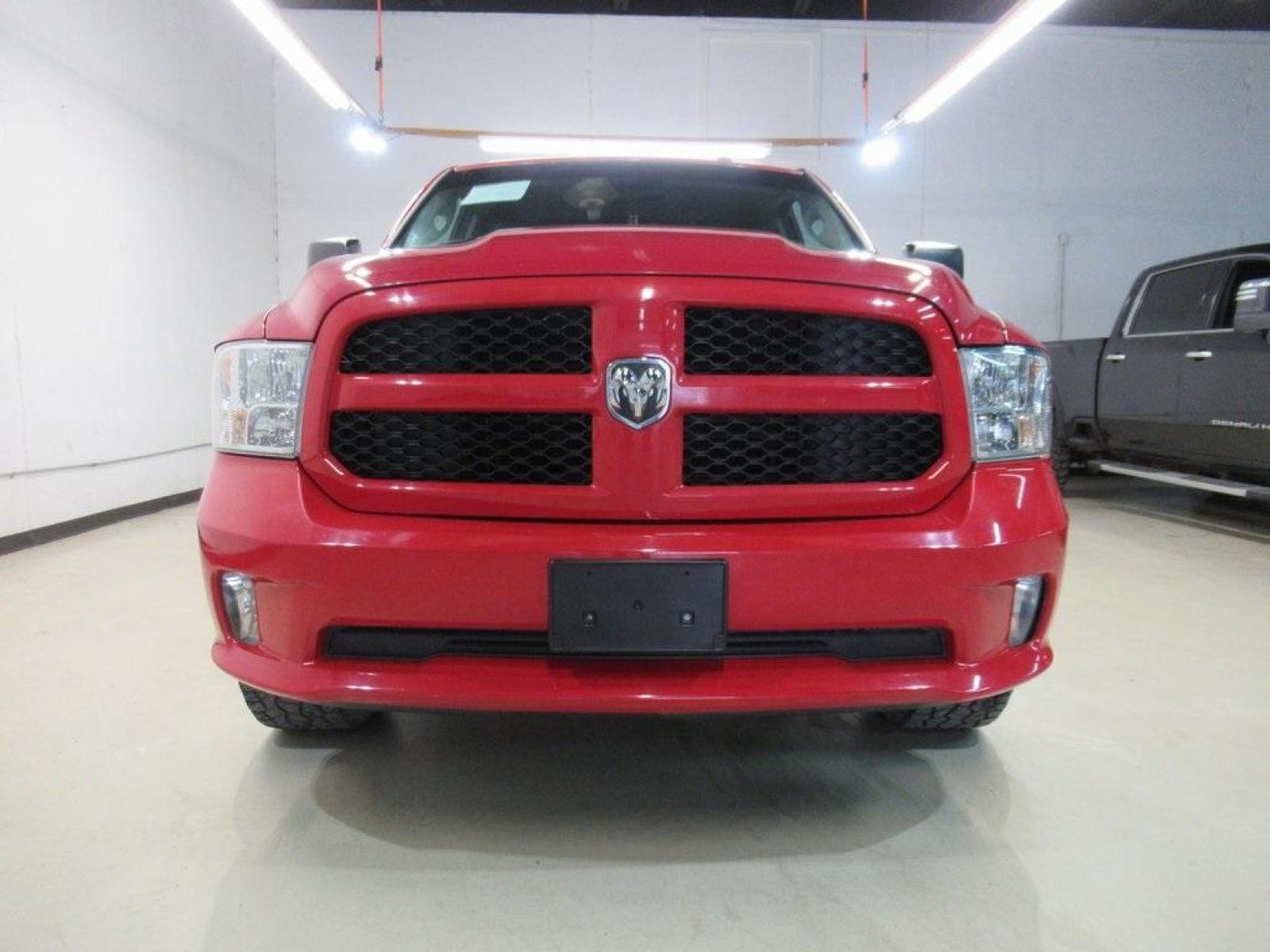 2014 Flame Red Clearcoat /Black Ram 1500 Express (3C6JR6AG9EG) with an 3.6L V6 24V VVT engine, Automatic transmission, located at 15300 Midway Rd., Addison, 75001, (972) 702-0011, 32.958321, -96.838074 - Photo #5
